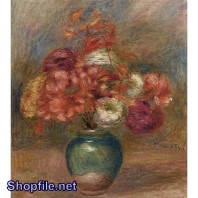 Tranh sơn dầu bình hoa độc đáo